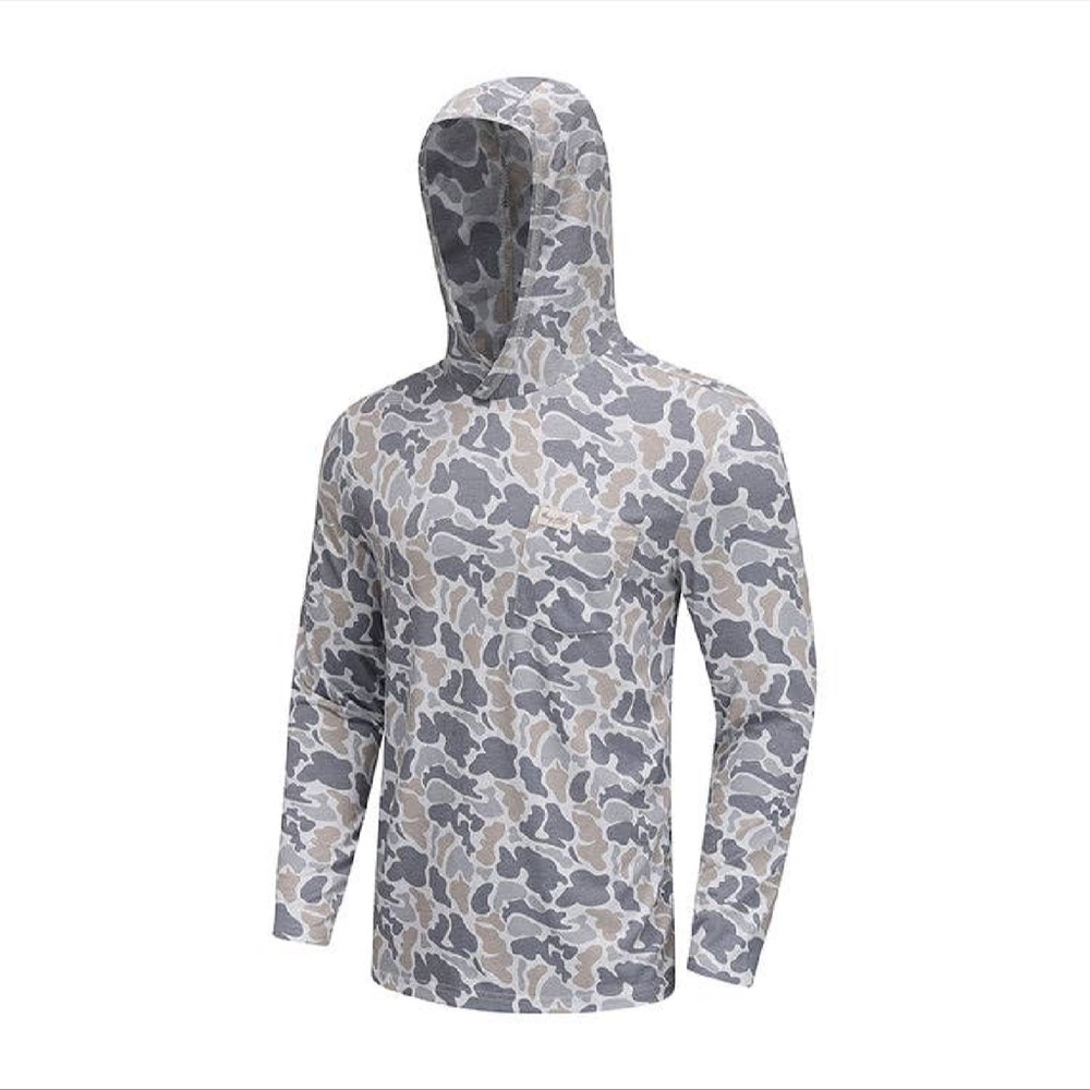 Honey Hole Outdoors Youth Smoke Camo LS Performance Hoodie
